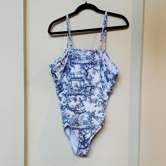 Doris Streich One piece corset style swimwear Size 3X - Picture 2 of 4